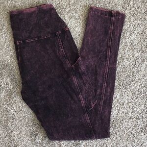 ZENANA MINERAL WASHED LEGGINGS WITH POCKETS- MEDIUM NWOT